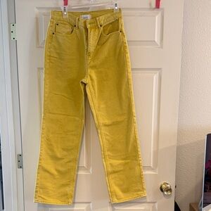BDG Mustard Yellow Denim Pants
